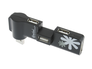 Illustration for article titled Brando USB Hub, For Plugging Every Which Way